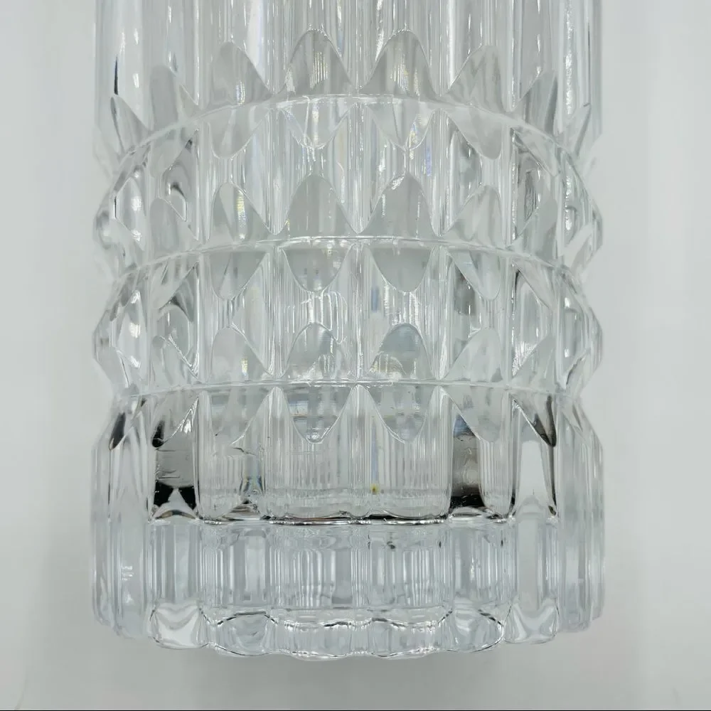 Vintage JG Durand Crystal Cut Tall Vase